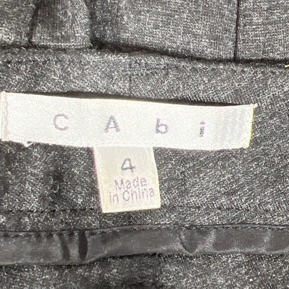 CABI Skinny Cargo Legging Pants Charcoal (Gray) Sz 4 #557 EUC - Picture 6 of 7